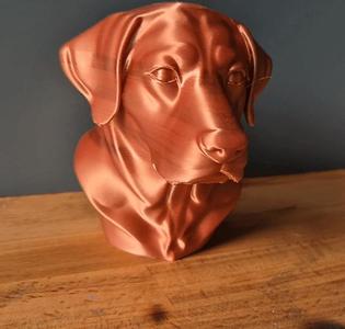 Labrador Retriever Bust – Realistic Dog Sculpture