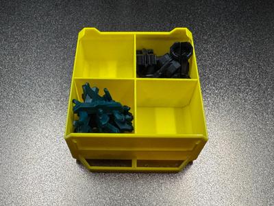 Multibin Multiboard Simple Drawer Divider 2x2x2DP