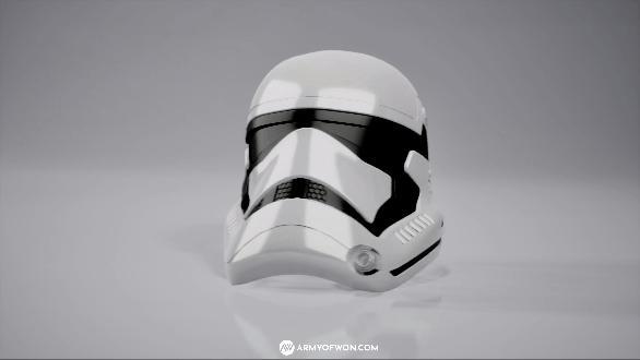 First Order Stormtrooper helmet - full size