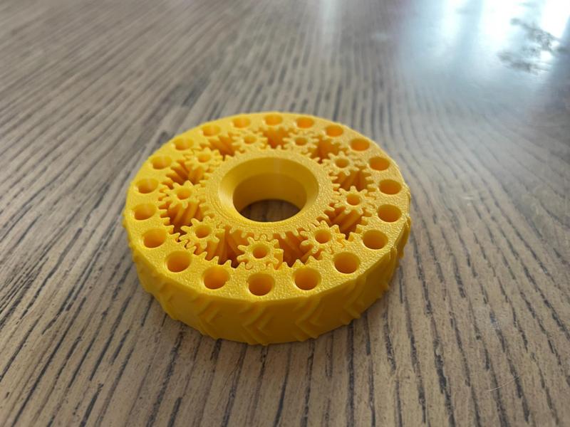 Double Helical Fidget Spinner - 67mm Diameter