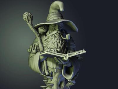 Druid Bust   
