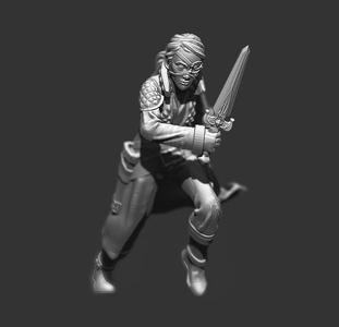 Fantasy female thief Rogue assassin ver 2.0