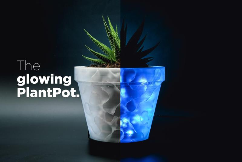 The glowing PlantPot