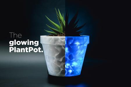 The glowing PlantPot