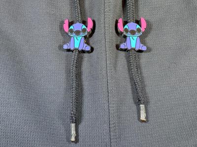 Stitch Hoodie Drawstring Bead