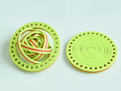 Twelve-sided rotating fidget toy (can be used as a coaster)
