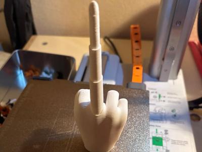 middle finger sword