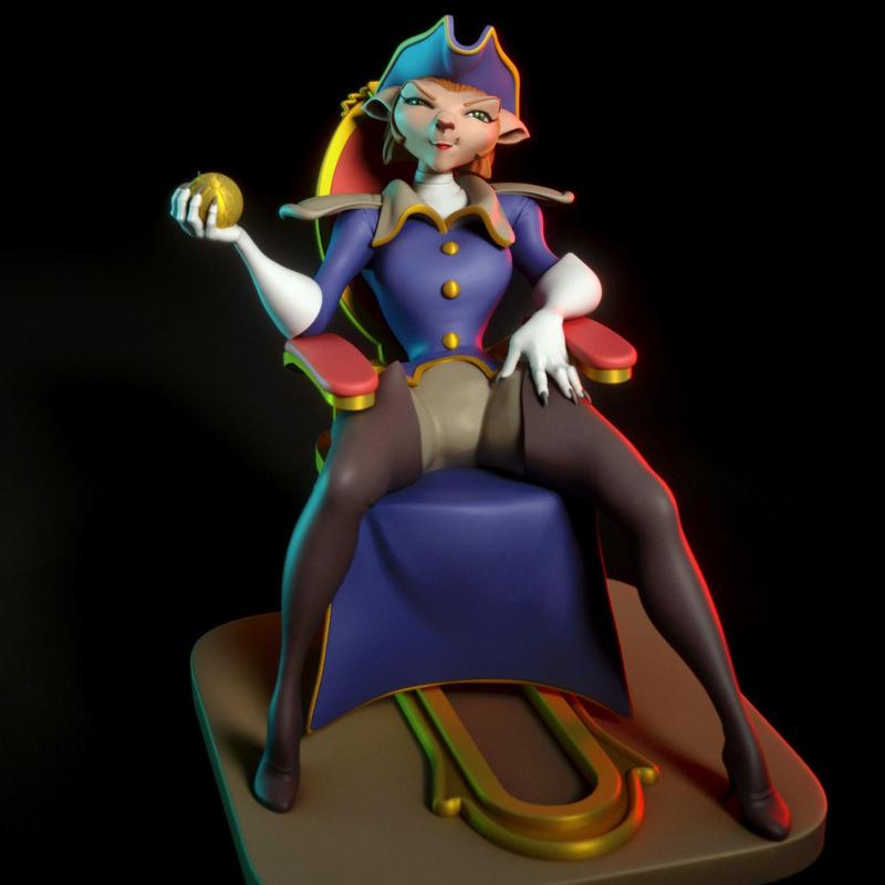 Captain Amelia from Treasure Planet