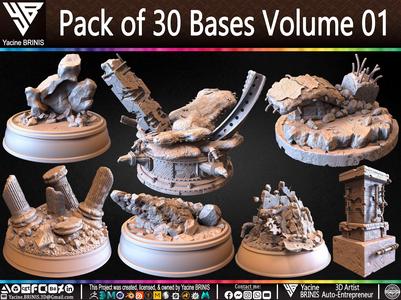 Pack of 30 Bases Volume 01