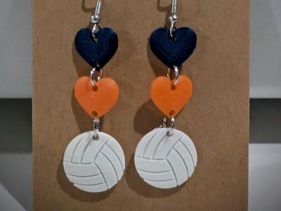 Volleyball Earrings