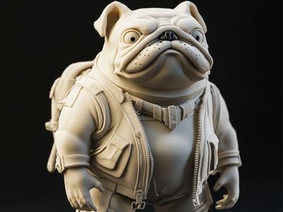Adventurer Pug – Cute Dog Explorer Backpacker