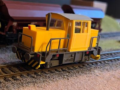 DE2 from Derail Valley in H0 scale