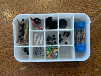 Compartment Box with Lid