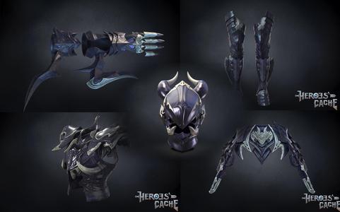 Final Fantasy XIV - Drachen Full Set plus Gae Bolg 3D Model Collection