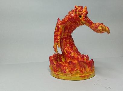 Fire Elemental - Draconic