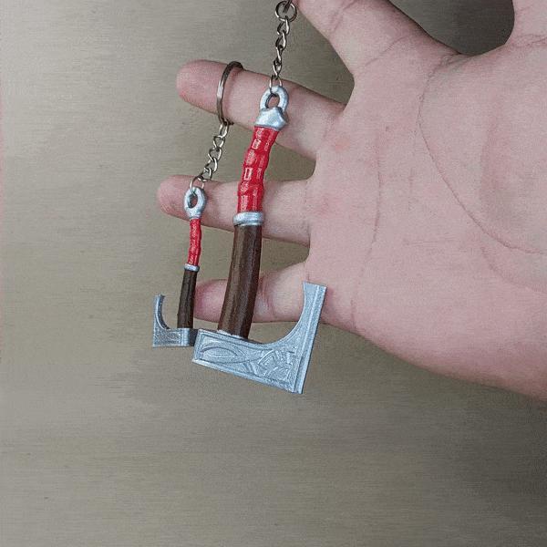 VIKING AXE KEYCHAIN