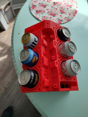 V6 Engine block cooler