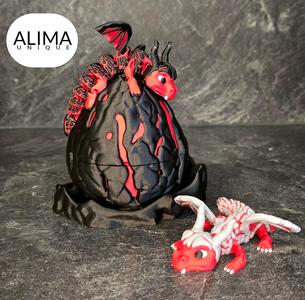 Lava dragon + 3MF included