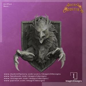 Pre-Supported Griffon Bust