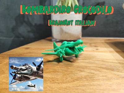 Bombardiro Crocodilo Brainrot Italia