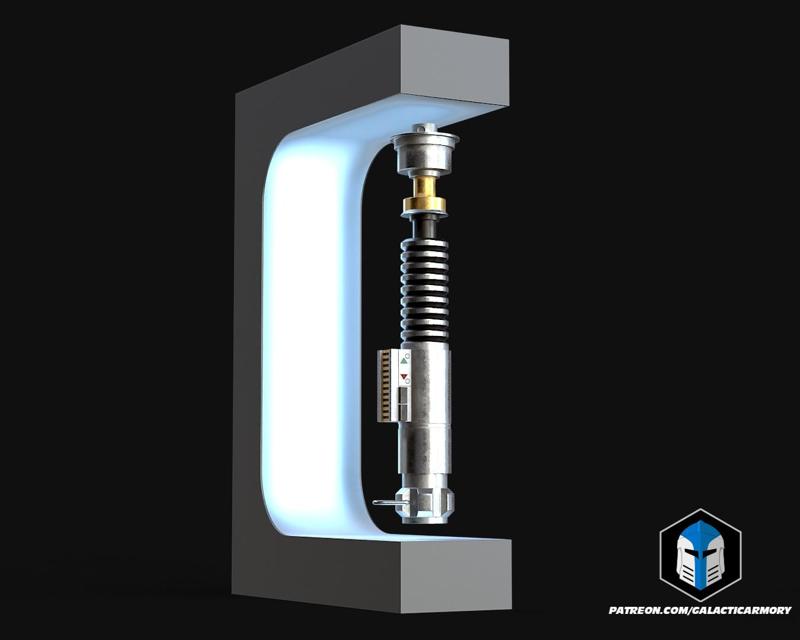 Floating Lightsaber - Luke Skywalker - 3D Print Files
