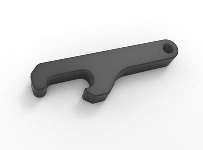 Bottle opener keychain