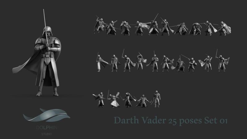 Darth Vader Figure Set 01