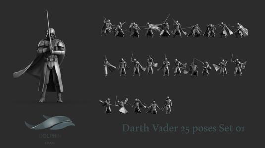 Darth Vader Figure Set 01