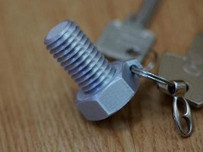 Secret box keychain