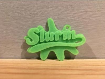 Slurm Keychain! (futurama)