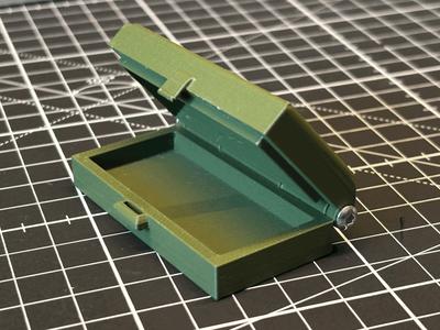 USB key holder box to be used for delivering video and photo services.