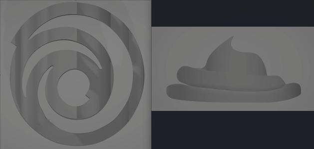 Ubishit Logo (Merge of Ubisoft Logo and a piece of Shit (Same thing basically))
