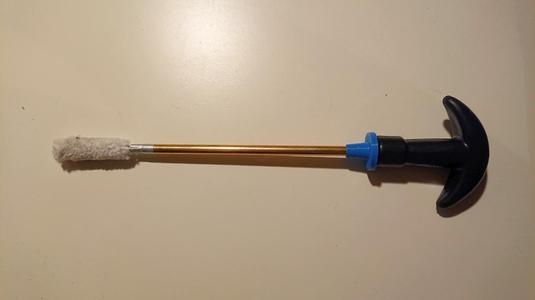 Cleaning rod guide