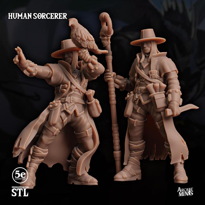 Human Sorcerer - Carren Pirates