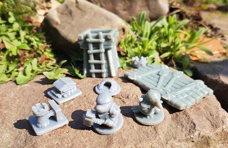 Root underworld miniatures