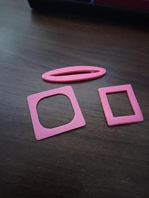 experimental PCL gasket prints. 