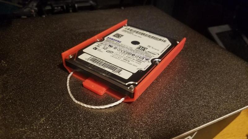 Screwless xbox 360 HDD Snap Caddy
