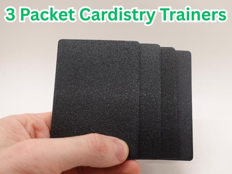 3 Packet Cardistry Trainer Set