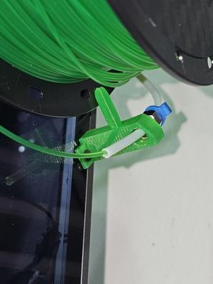 Creality K1 side filiment guide tubing and filiment spool guide