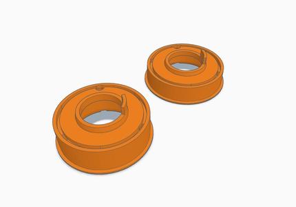 Volkswagen T4 steering wheel spacer for use with 191419514