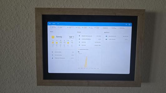 Home Assistant Dashboard for redmi pad pro 12.10" Frame
