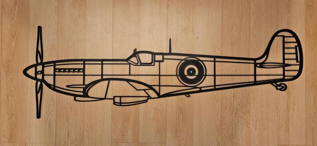 Large Spitfire Wallart