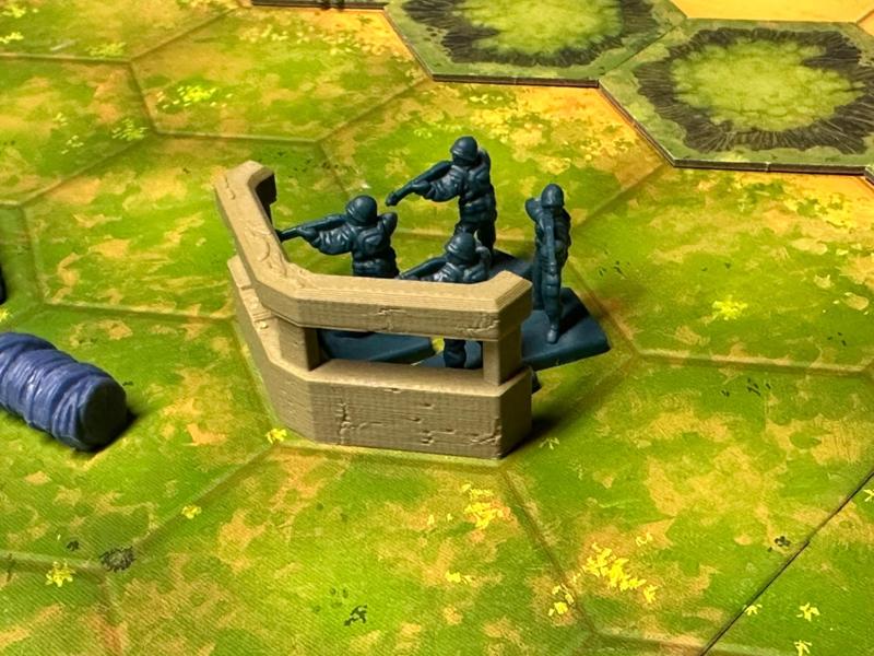 Bunker for Memoir 44 Hex Game