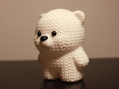 Knitted Polar Bear | No AMS required