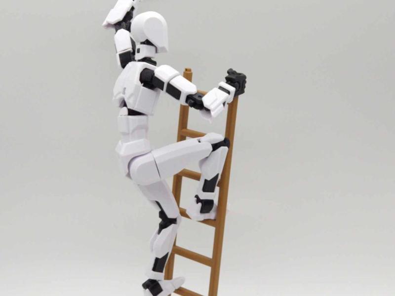 Ladder in - Scale model