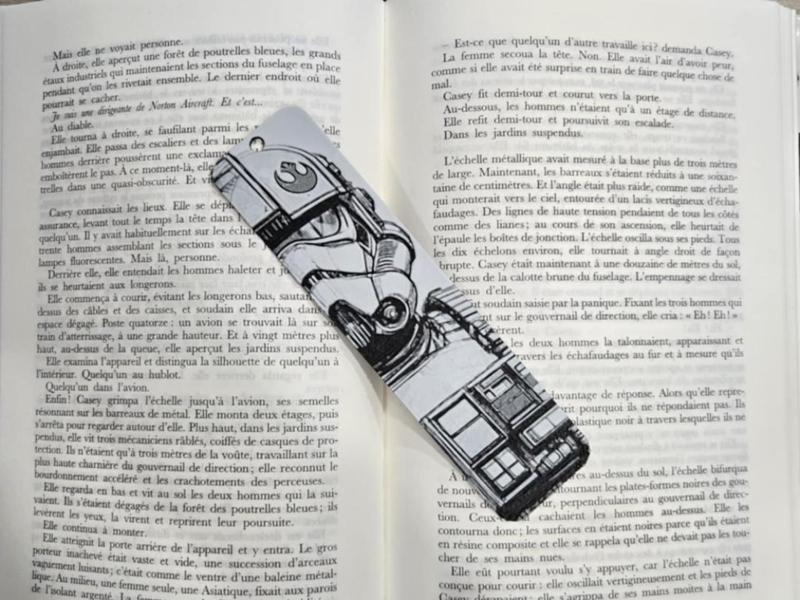 Star Wars Bookmark Pilot