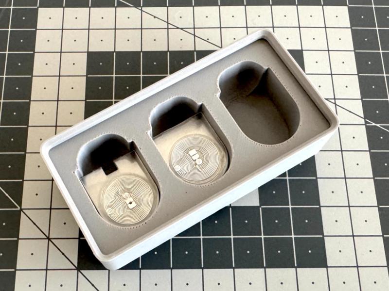 Gridfinity Bin for Spool RFID Tags