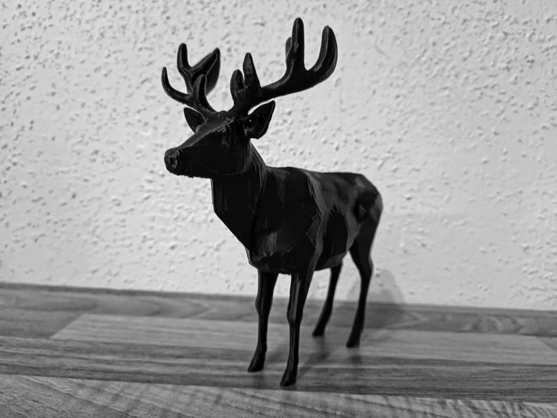 Stag Figurine Deer Figurine Wild Animal Art