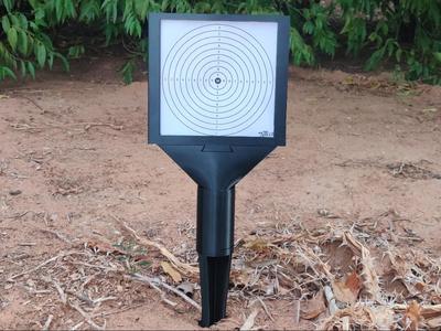 Shooting Target Holder cut for A1 mini