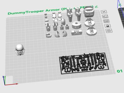 Star Wars Dummy 13 1 Plate 3mm brim